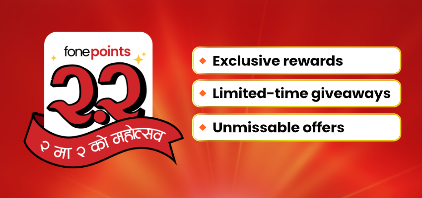 Fonepoints Turns 2.2 – Celebrate with Big Offers & Prizes